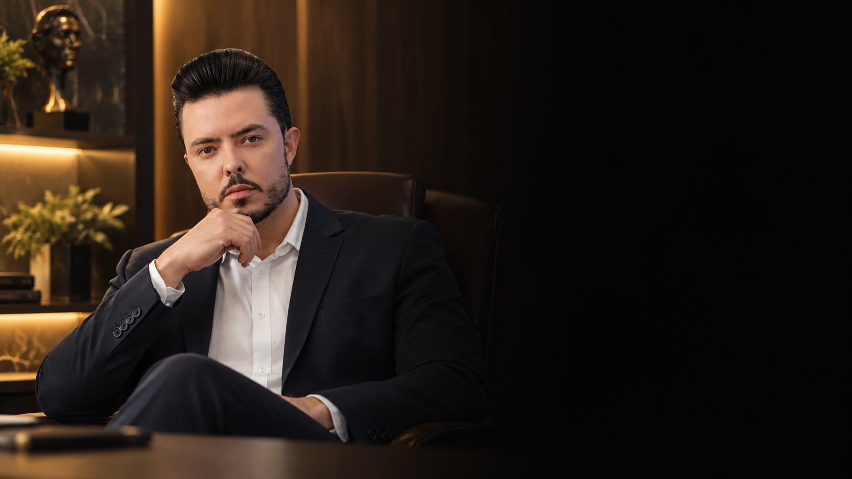 Dr. Sidney Martins em seu consultório